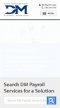 Mobile Screenshot of dmpayroll.com